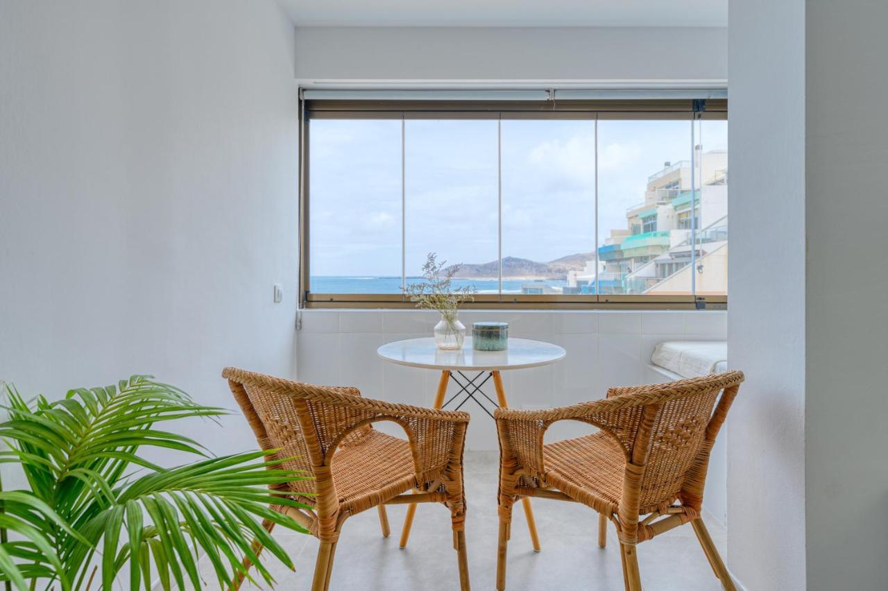 Stylish Sea View Accommodation Las Canteras Las Palmas de Gran Canaria Luaran gambar